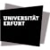 Logo Universität Erfurt